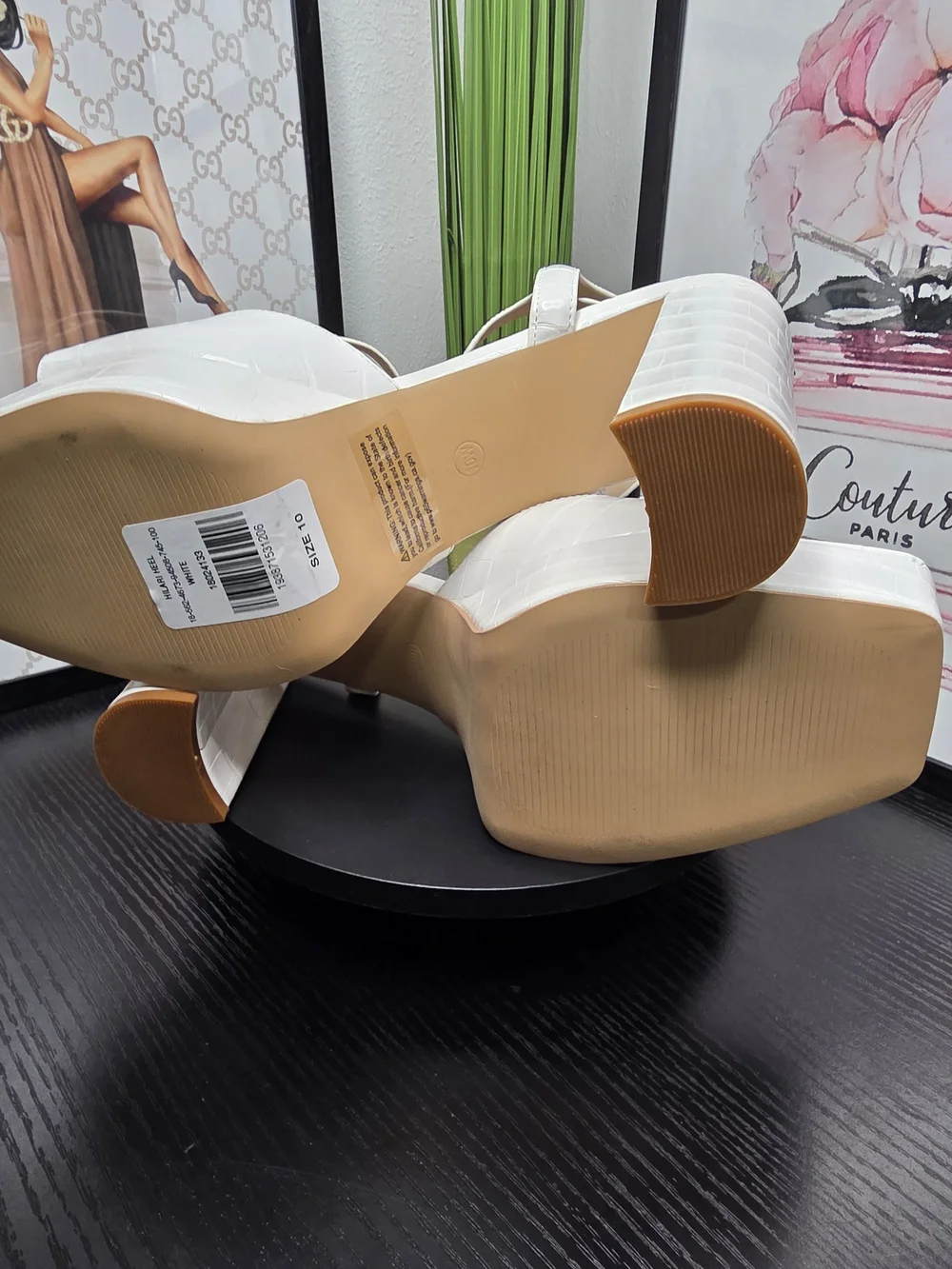 Fashion to Figure Platform Block Heel Sandal